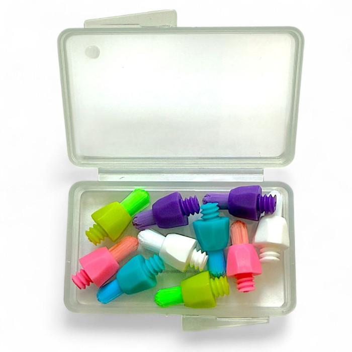 Healthy Smile змінні насадки для монопучкової зубної щітки, 10 шт